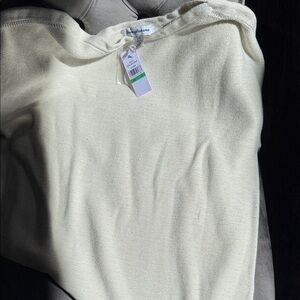 Tommy Bahama Cream Cowl Neck Sweater